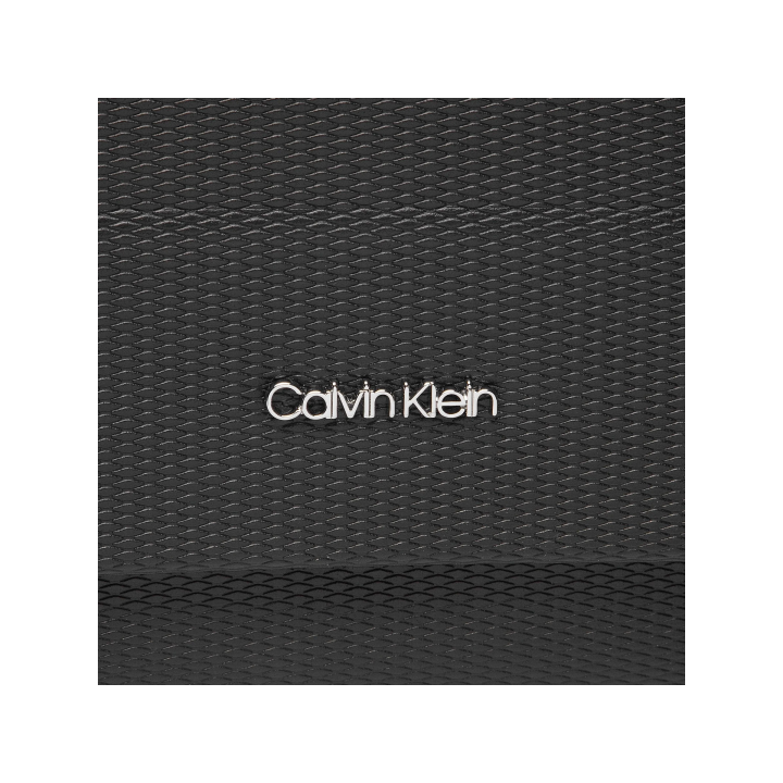 Calvin Klein Bandolera de poliéster negra