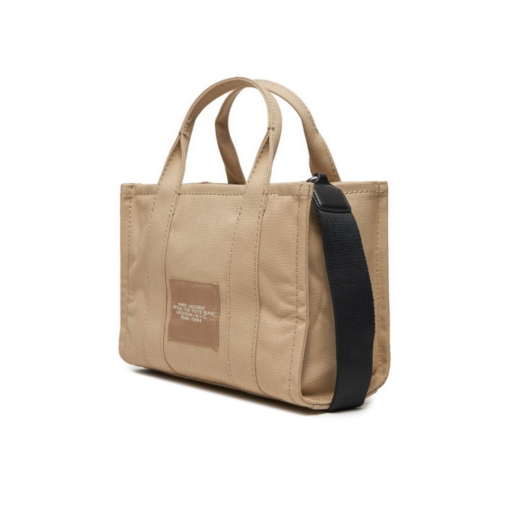Bolso Marc Jacobs The Tote Bag pequeño beige dorsal
