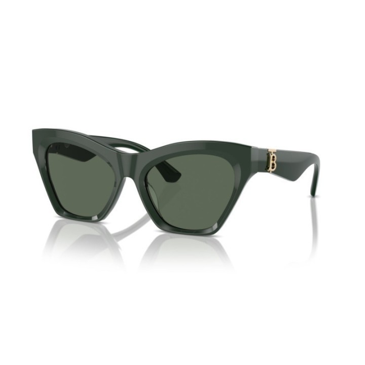 Gafas de sol Burberry mariposa verde degradado vista frontal