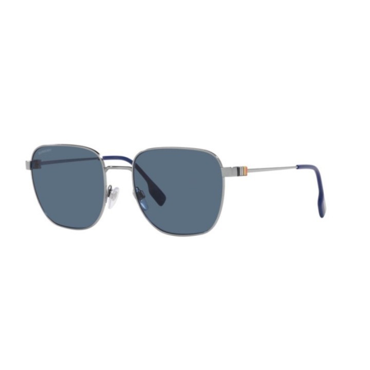 Gafas sol Burberry azul plateado frontal