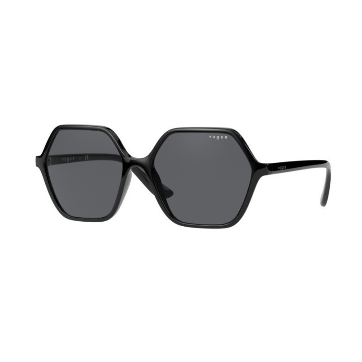 Gafas de sol Vogue VO5361S rectangulares negras vista frontal