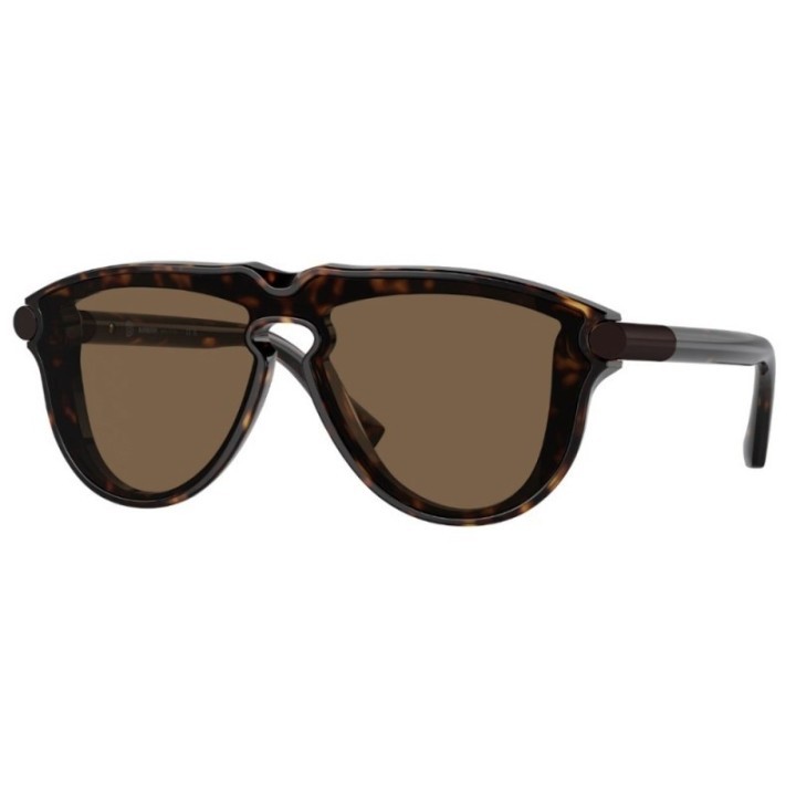 Gafas de sol Burberry aviador marrón vista detalle