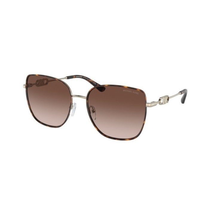 Gafas de sol Michael Kors Empire Square 2 cuadradas carey vista frontal
