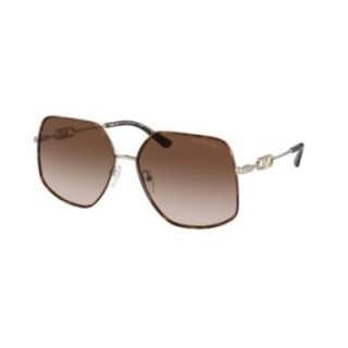 Gafas de sol Michael Kors Empire Butterfly mariposa doradas vista frontal