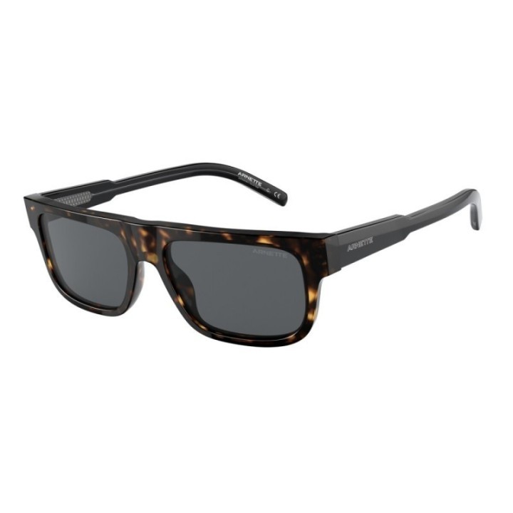 Gafas de sol Arnette Gothboy rectangulares negro carey vista frontal