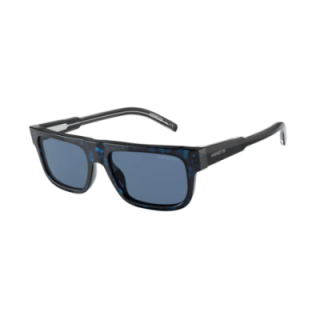 Gafas de sol Arnette Gothboy rectangulares azul carey vista frontal