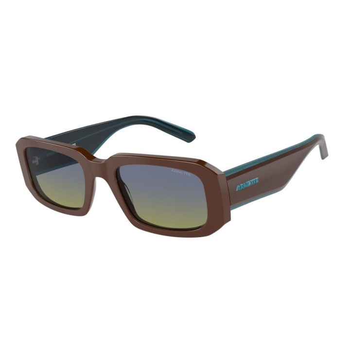 Gafas de sol Arnette Thekidd rectangulares marron vista frontal
