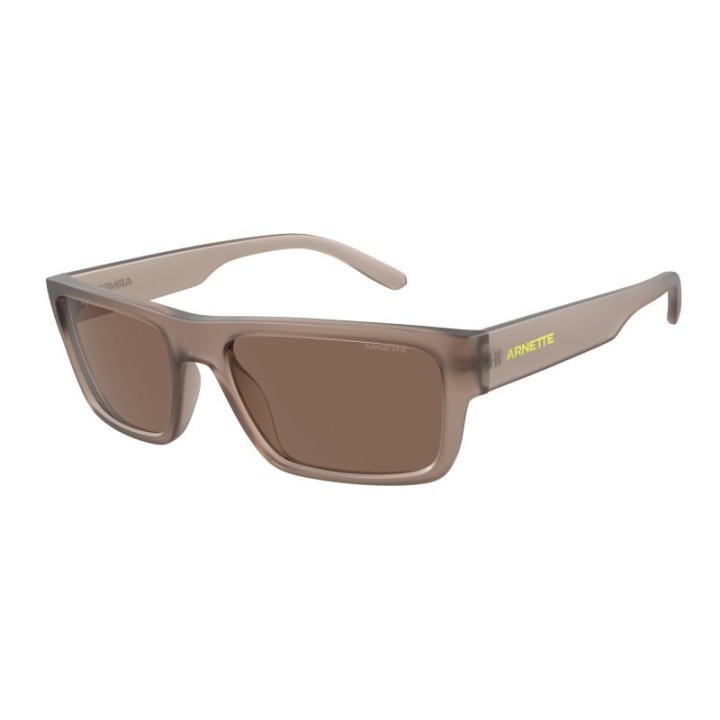 Gafas de sol Arnette Phoxer rectangulares beige vista frontal