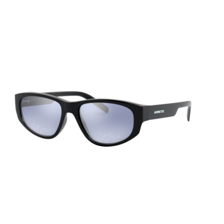 Gafas de sol Arnette Daemon rectangulares negro vista frontal
