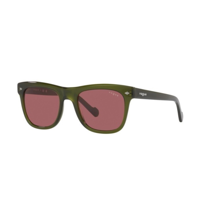 Gafas de sol Vogue VO5465S rectangulares burdeos vista frontal