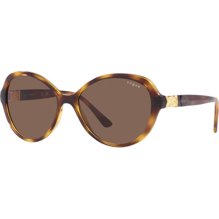 Gafas de sol Vogue VO5475SB rectangulares marron vista frontal