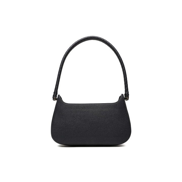 bolso de hombro azul para mujer Tommy Hilfiger en polietileno con franjas blancas y rojas vista dorsal