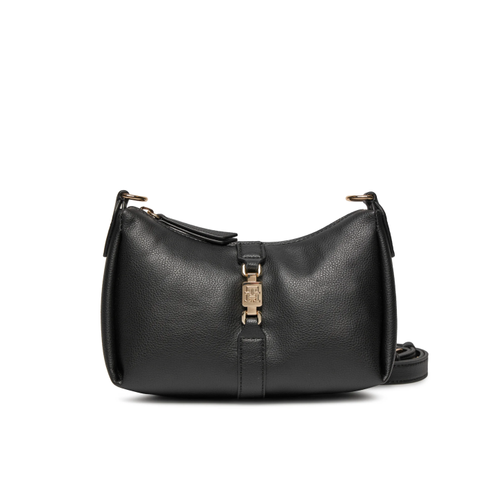 Bandolera Tommy Hilfiger negra de poliéster
