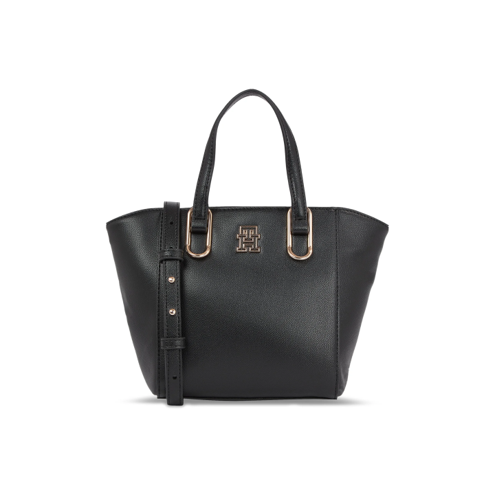 Bolso Tommy Hilfiger de polietileno negro