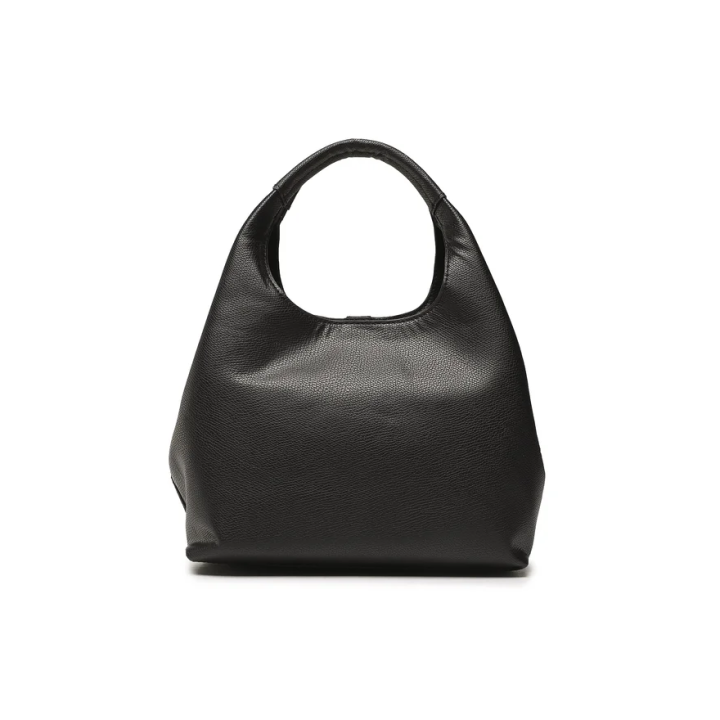 bolso hobo de polietileno negro para mujer Tommy Hilfiger vista dorsal