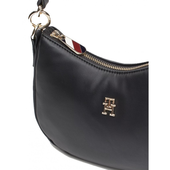Bolso Tommy Hilfiger con correa extraíble negro