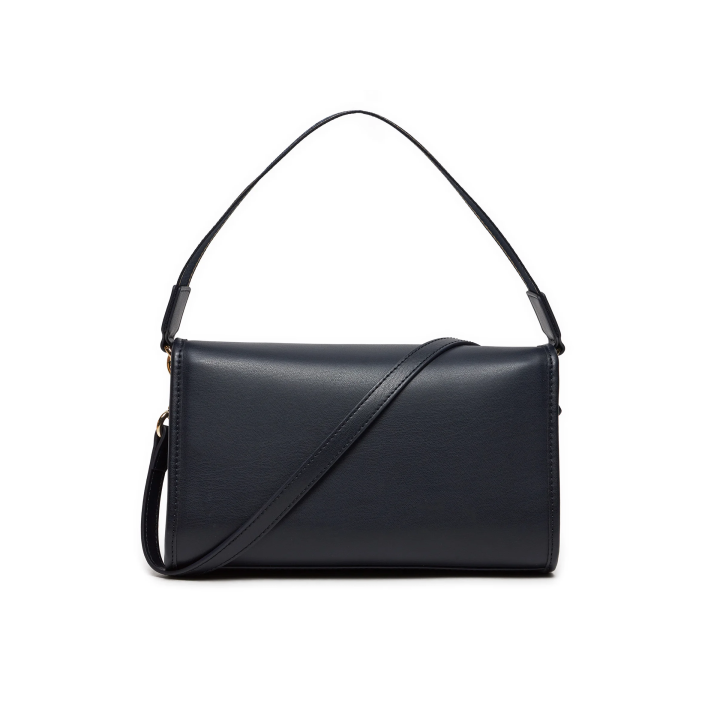 bolso azul de polietileno para mujer tommy hilfiger vista dorsal