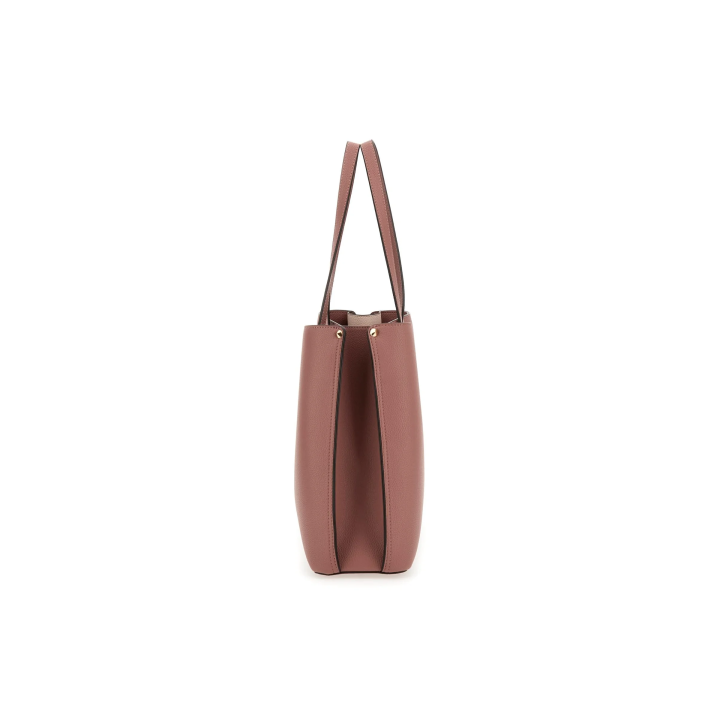 Bolso Guess doble asa de polietileno rosa