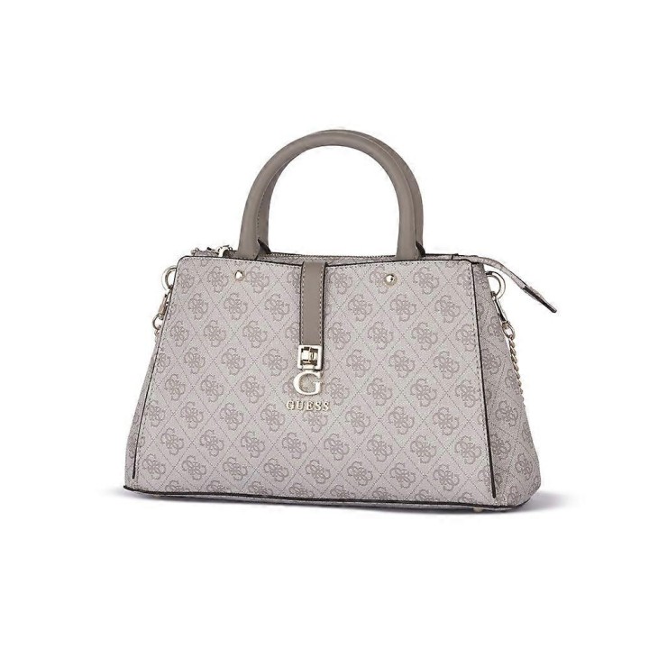 Bolso Guess Zamira de polietileno gris