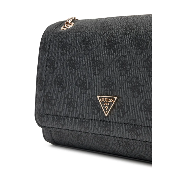 Bolso Guess Noelle II de polietileno negro