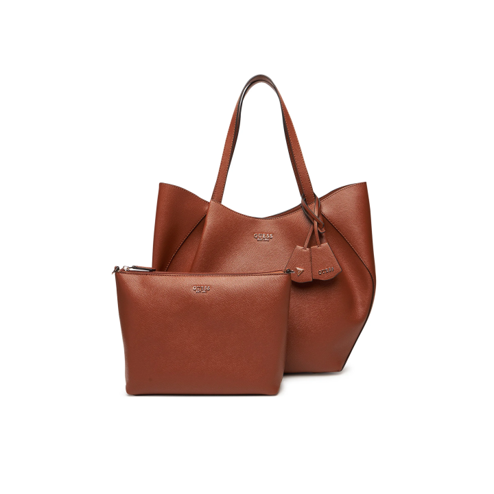 Bolso Guess Amorette de polietileno marrón