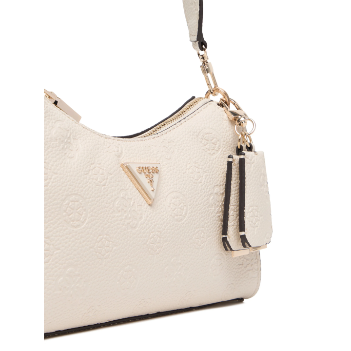 Bolso Guess Cresidia II de polietileno beige