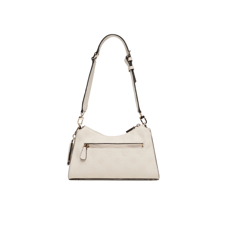 Bolso Guess Cresidia II de polietileno beige