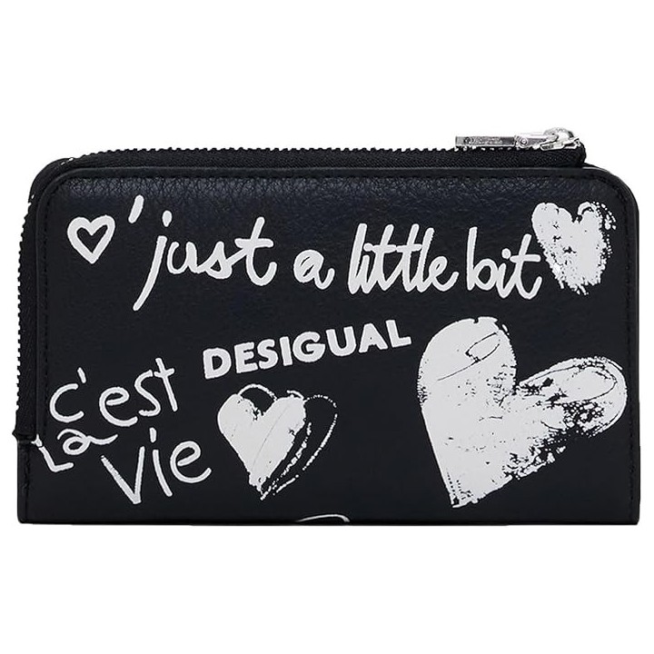 Cartera Desigual Seshat Emma de polietileno negra