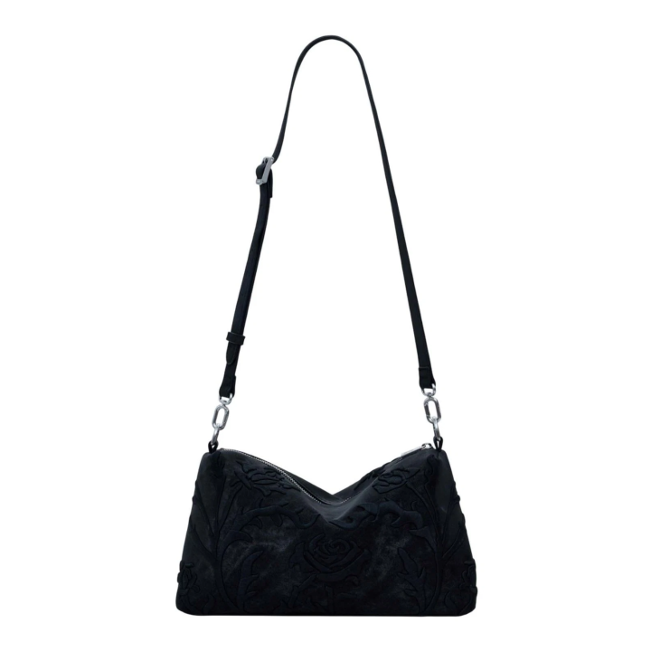 Bolso Desigual Romeo Floral Bergamo de polietileno negro general