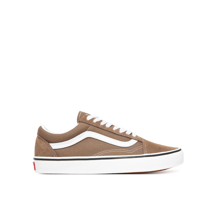 Zapatillas Vans Old Skool unisex marron walnut vista lateral