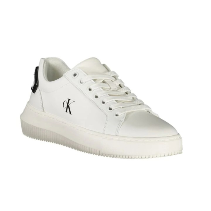 Zapatillas deportivas Calvin Klein mujer de piel blancas lateral