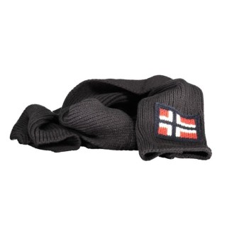 Bufanda negra marabou para hombre Norway 1963