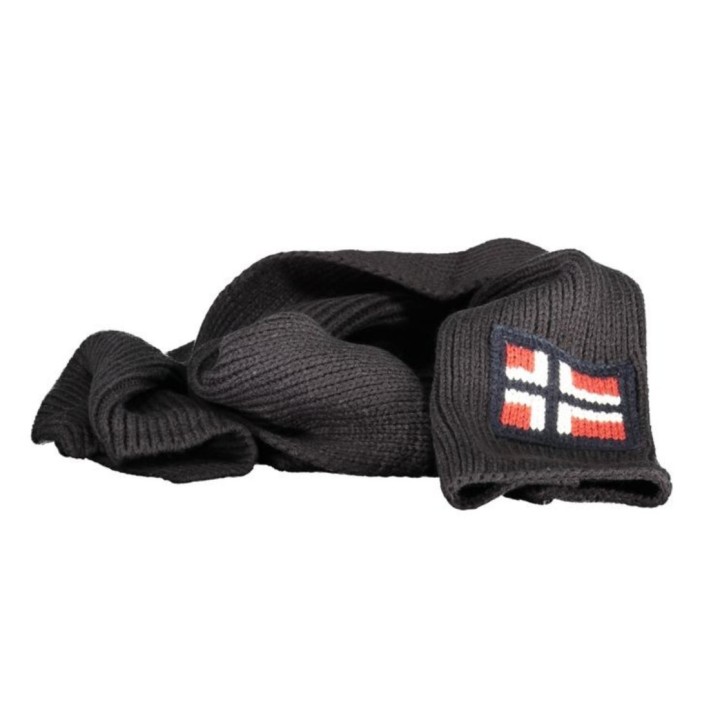 Bufanda negra marabou para hombre Norway 1963