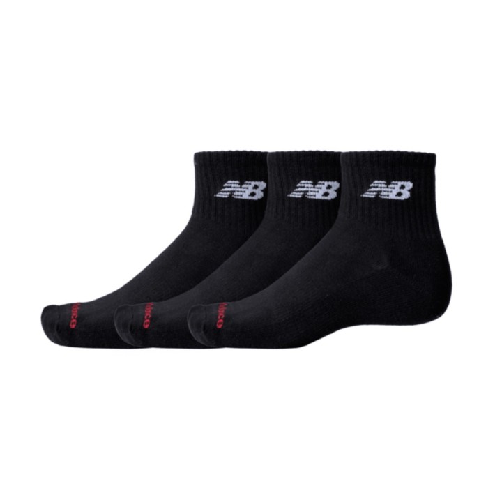 Calcetines New Balance Everyday Ankle 3 Pairs negros general