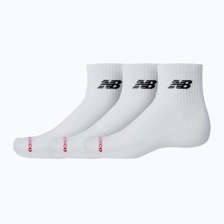Calcetines New Balance Everyday Ankle 3 Pairs blancos vista general