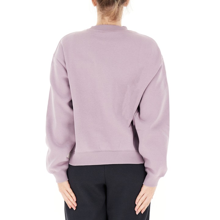 Sudadera New Balance Sport Essentials French Terry Rosa vista dorsal