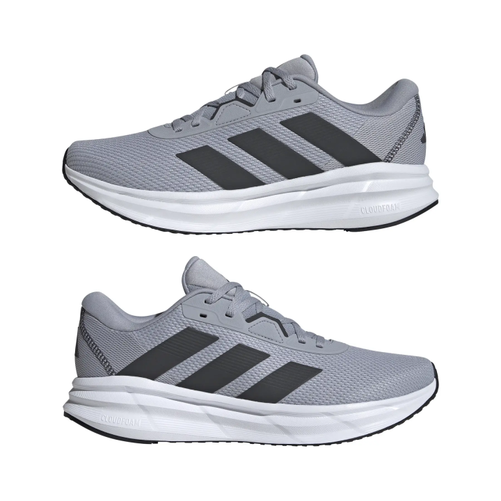 Zapatillas Adidas Galaxy 7 running grises vista general par