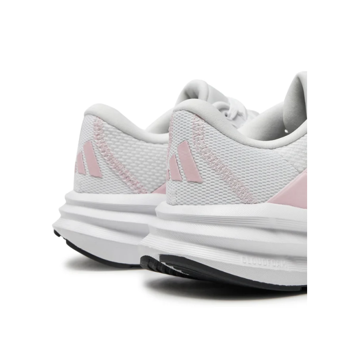 Zapatillas Adidas Galaxy 7 running blancas rosa vista dorsal