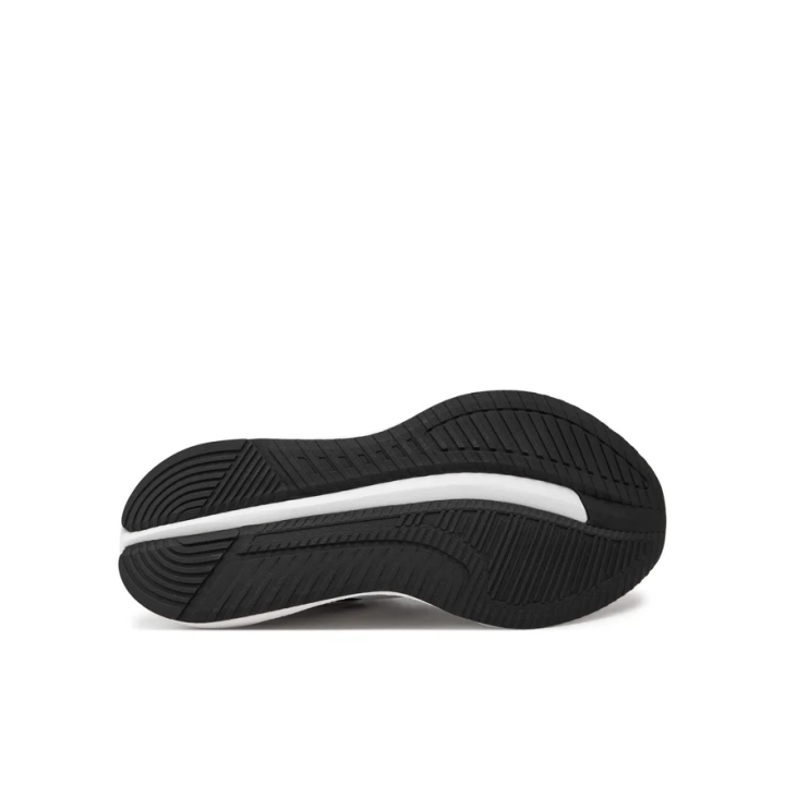 Zapatillas Adidas Galaxy 7 running negras blancas vista suela
