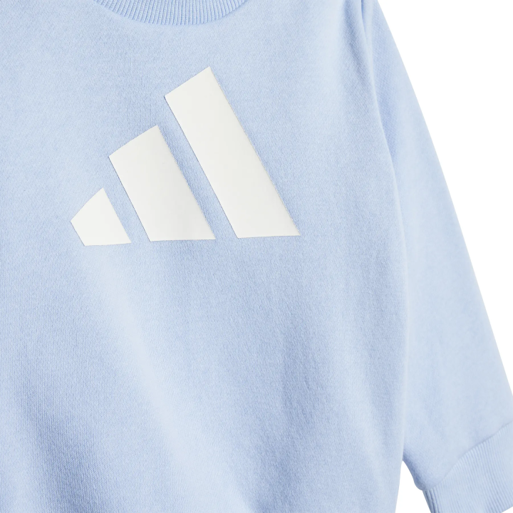 Chándal Adidas infantil fleece jogger azul vista detalle