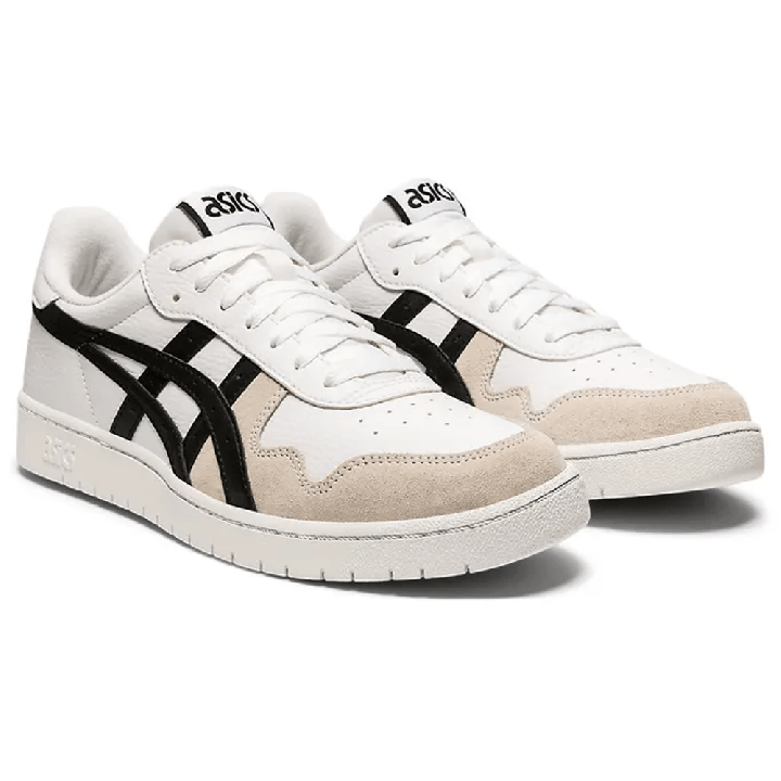 Zapatillas Asics Japan S casual blanco negro vista lateral izquierda