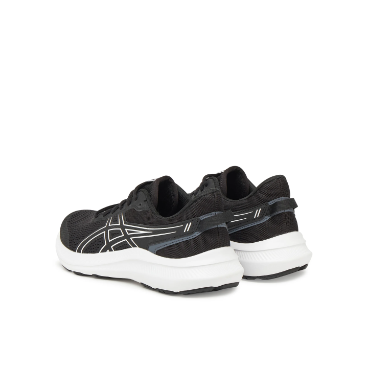 Zapatillas Asics Jolt 5 running gris blanco vista tres cuartos