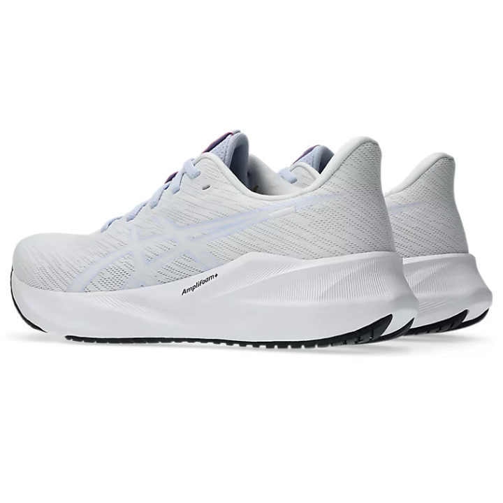 Zapatillas Asics Versablast 4 running blanco azul degradado vista lateral