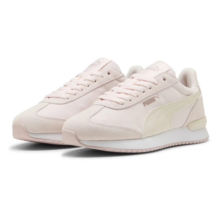 Zapatillas Puma R78 Wind casual rosa vista lateral