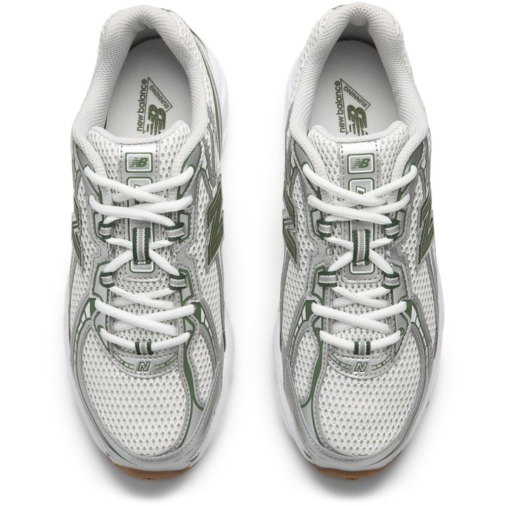 Zapatillas New Balance 740 casual gris verde vista superior