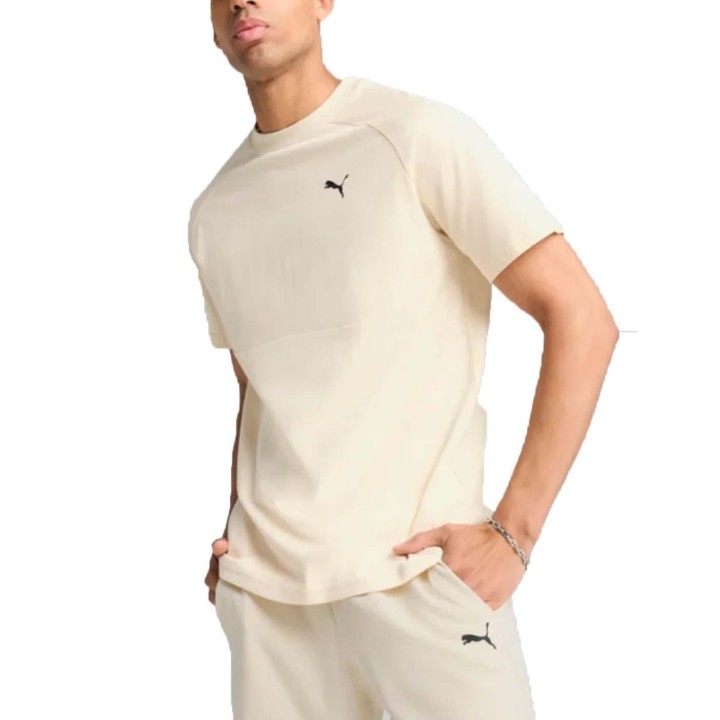 Camiseta Puma Tech amarilla vista general