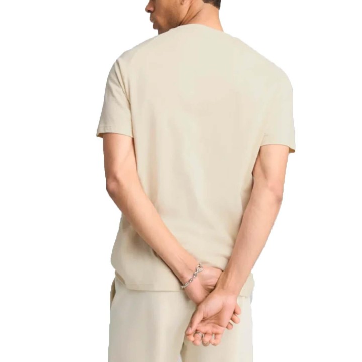 Camiseta Puma Tech amarilla vista dorsal