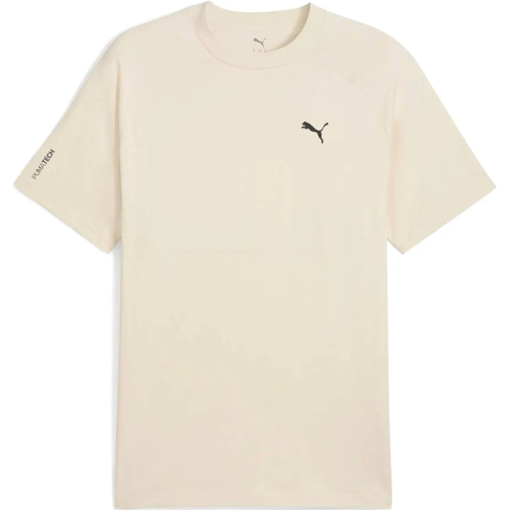 Camiseta Puma Tech amarillav vista frontal