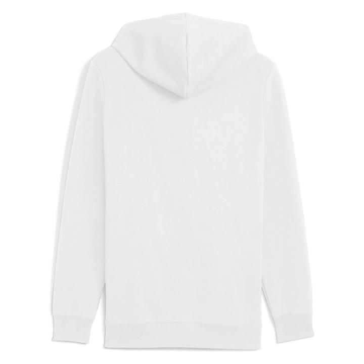Sudadera Puma Essentials de felpa con logotipo blanco vista dorsal