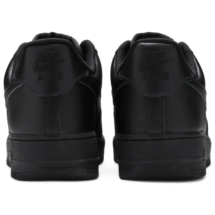 Zapatillas Nike Air Force 1 ’07 casual hombre negro CW2288-001 vista dorsal